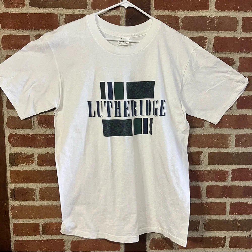 Single Stitch White Vintage Tee